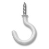 HILLMAN GROUP 50357 1-1/4 WHT VINYL CUP HOOK