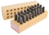 YOUNG BROS. STAMP WORKS, INC. 05271 STEEL STAMPS SET,2-7/16" SHANK L,STEEL