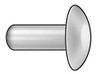 HANSON RIVET 55A0604-EA-250 RIVET BRAZIER 3/16 DIA 1/4 L PK250