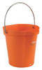 VIKAN 56887 1-1/2 GAL, POLYPROPYLENE ROUND ORANGE SI