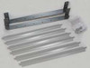 DAYTON 5ZKE0 LOUVER SET GRAY 13-1/8 IN H VERTICAL