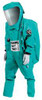 ANSELL 66-802-36Y752 ENCAPSULATED TRAINING SUIT LVL A GREEN L