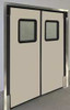 CHASE 7284RDXHDBEI H1839 SWINGING DOOR 7 X 6FT BEIGE POLYET