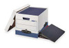 BANKERS BOX 73301 BANKER BOX FOR BINDER WHT/BLU PK12