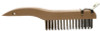 ADVANCE BRUSH 85034 SHOE HANDLE SCRATCH BRUSH W/SCRAPER 4X16