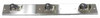 FIAT PRODUCTS 889CC000 MOP HANGER,SS,22GA,24IN W,WALL MOUNT