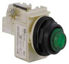 SCHNEIDER ELECTRIC 9001SKT1G31 PUSH TO TEST PILOT LIGHT,GREEN,INCAND