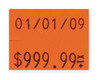 GARVEY 90951 PRICING LABEL KIT 2-LINE RED PK3