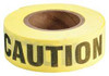 BRADY SPC ABSORBENTS 91082 BARRICADE TAPE,BIO-DEGRAD. COTTN,150 FT.