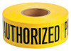 BRADY SPC ABSORBENTS 91462 BARRICADE TAPE POLYETHYLENE 1000 FT.