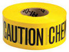 BRADY SPC ABSORBENTS 91463 BARRICADE TAPE POLYETHYLENE 1000 FT.