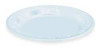 DART CONTROLS 9PWCR CONCORDE FOAM PLATE, 9" DIA, WHITE, 125/