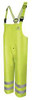 BULWARK BXN4YERG3XL ARC FLSH RAIN BIB OVERALL 3XL HI VIS YLW