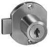 COMPX NATIONAL C8704-MKKD-3 DISC TUMBLER CAM DOOR LOCK BRGT BRS MKKD