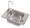 ELKAY CDKAD251765C ELKAY CELEBRITY STAINLESS STEEL 25" X 17