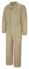 BULWARK CLD4KHRG54 FLAME-RESISTANT COVERALL KHAKI 54