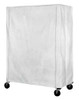 EAGLE GROUP CZC-54-2472 CART COVER 72X24X54 WHITE NYLON ZIPPER