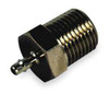 PNEUMADYNE INC EB30 MALE CONNECTOR 10-32X1/8 IN BARB BRASS
