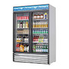 EVEREST EMSGR48 MERCH FRIDGE REACH IN 2 SECTION 48 CUFT
