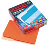 PENDAFLEX PFX421013ORA LETTER FILE FOLDERS ORANGE PK100