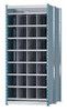HALLOWELL HDB28-48PB HALLOWELL CLOSED STYLE DEEP BIN SHELVING