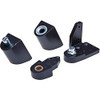 KABA ILCO IL-OP-12-RH-DU SETS OFFSET PIVOT HINGE HALF SURFACE 125 LB.