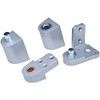 KABA ILCO IL-OP-15-RH-AL SETS OFFSET PIVOT HINGE HALF SURFACE 125 LB.