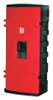 FLAMEFIGHTER JBWE95 FIREEXT.CABINET,BLACK;RED,POLYETHYLENE