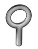 KEN FORGING K2010-BLANK EYEBOLT 1IN 1-13/16IN BLANK W/O SHOULDER