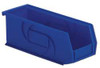 LEWIS BINS PB104-4 Blue HANG AND STACK BIN 4-1/8 IN W 4 IN H