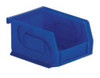 LEWIS BINS PB54-3 DARK BLUE HANG AND STACK BIN HOPPER BLUE