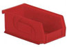 LEWIS BINS PB74-3 Red HANG/STACK BIN 3HX4-1/8WX7-3/8D RED