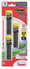 PENTEL PENC29BPHB3 LEAD REFILLS,0.9MM POINT SIZE,PK90