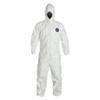 DUPONT TY127SWH4X002500 DUPONT TYVEK® 400 COVERALL,  