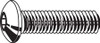 GRAINGER GLOBAL SOURCING U07151.013.0025 SHCS BUTTON 6-32X1/4 STEEL PK100