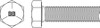 BIG BOLT CORP TAPG558184 TAP BOLT 5/8-18X4 GR 5 PLAIN PK10