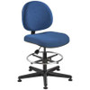 BEVCO V4507MG-BLU 23 TO 33" HIGH SWIVEL STOOL