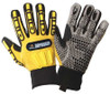 IMPACTO PROTECTIVE PRODUCTS WGRIGGXL ANTI-VIBRATION GLOVES XL BLACK/YELLOW PR
