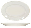 ITI RO-13 PLATTER 10-3/8X7-1/4 AMERICAN WHITE PK12