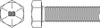 BIG BOLT CORP TAPG8ZY3824112 TAP BOLT 3/8-24X1-1/2 GR 8 ZP PK35