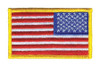 HEROS PRIDE 0041 EMBROIDERED PATCH U.S. FLAG FULL