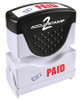 COSCO 038913 ACCU-STAMP 2 SHUTTER PAID 2 COLOR