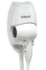 CONAIR CORP 134W HAIRDRYER WALLMOUNT WHITE 1600 WATTS