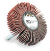 ARC ABRASIVES 11235 FLAP WHEEL AO 1-1/2X1X1/4 IN SHANK 80G