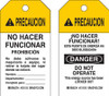 BRADY SPC ABSORBENTS 121517 CAUTION TAG 5-3/4INHX3INW CARDSTOCK PK25