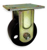 GRAINGER GLOBAL SOURCING 1NVC8 RIGID PLATE CASTER STEEL 6 IN. 1200 LB.