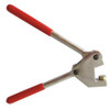 GRAINGER GLOBAL SOURCING 1F132 SECURITY SEAL PRESS SILVER/RED