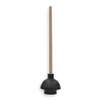 GRAINGER GLOBAL SOURCING 1RLV8 FORCED CUP PLUNGER RUBBER CUP SIZE 6IN.