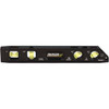 JOHNSON LEVEL & TOOL 1411-0900 BILLET TORPEDO LEVEL, MAGNETIC, 4 VIALS,