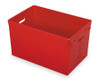 DIVERSI-PLAST 39818 NESTINGTOTE,23INL,15.625INW,RED,PK3